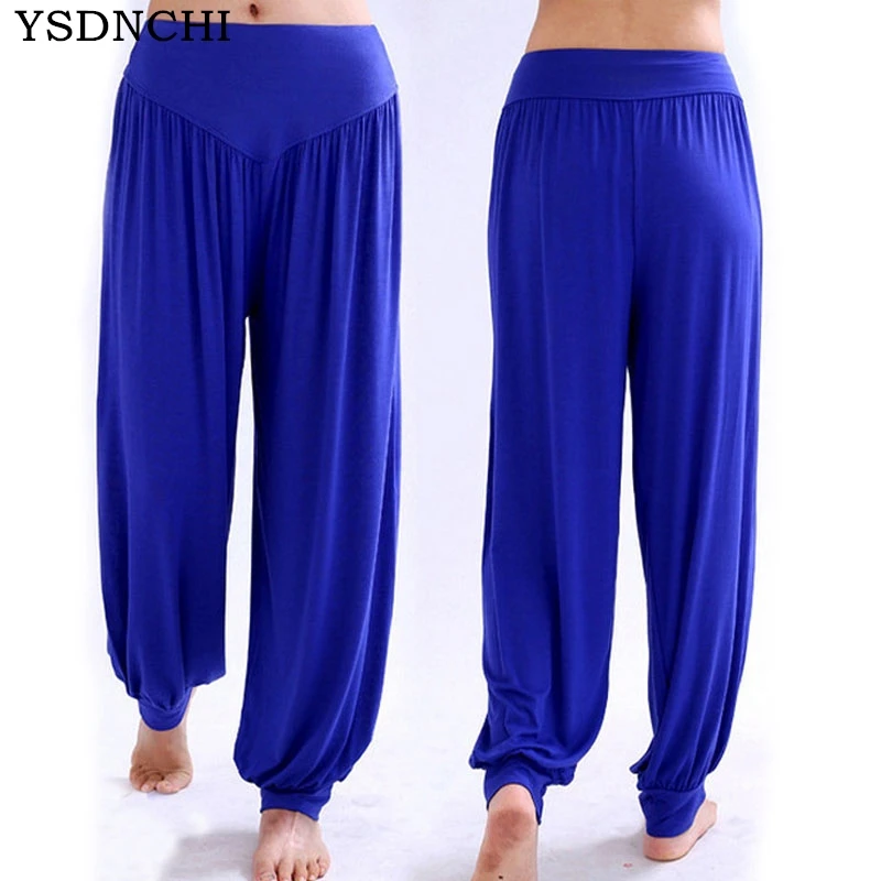 

2016 Candy colour Sports trousers summer bloomers pants elegant leggings plus size pants women leggins female pure joggers K075