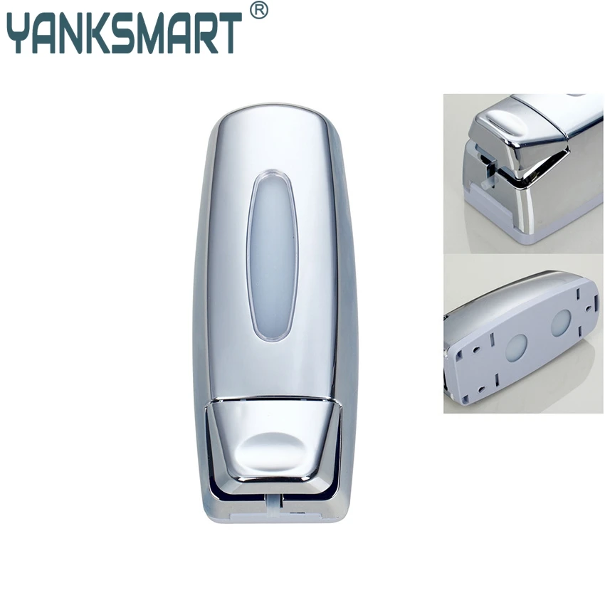 

YANKSMART Bathroom Soap Dispenser Hand Push Soap Liquid Sanitizer Kitchen/Washroom/Bathroom/Office Sampoo Dispenser Soap Box