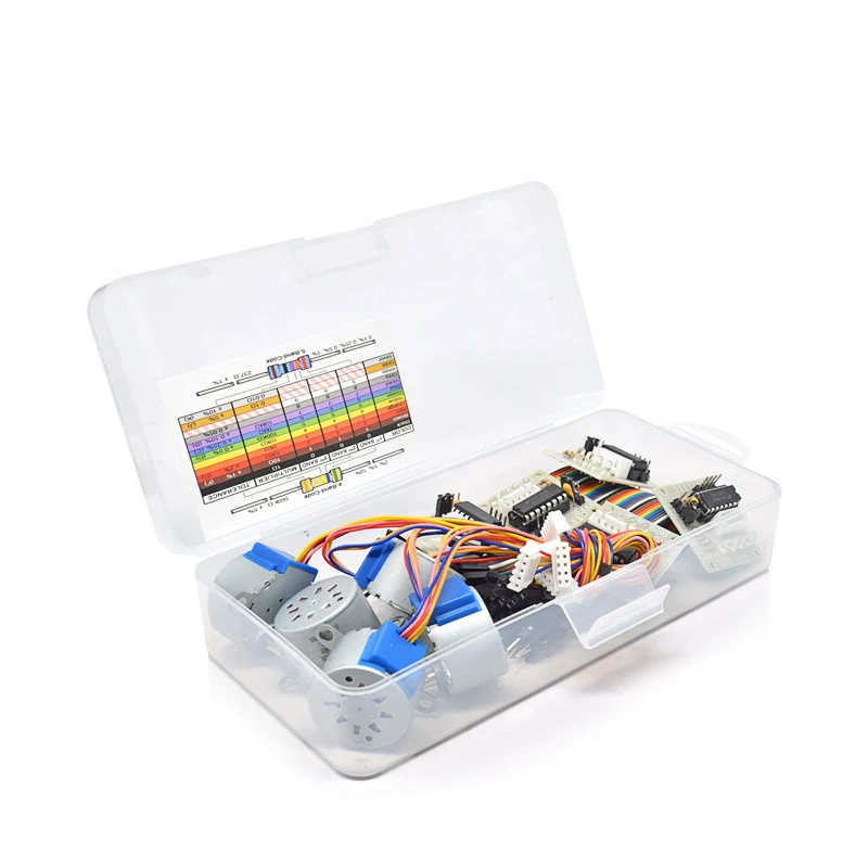 10 шт./лот 28BYJ 48 5V 4 фазный шаговый двигатель + плата драйвера ULN2003 для Arduino 5 x 5x