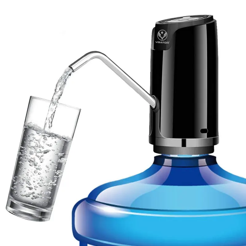 

5 Gallon Water Bottle Dispenser - Portable Compact Drinking Water Pump With 600Ml Quantitative Effluent Switch Fits For 1 To 5