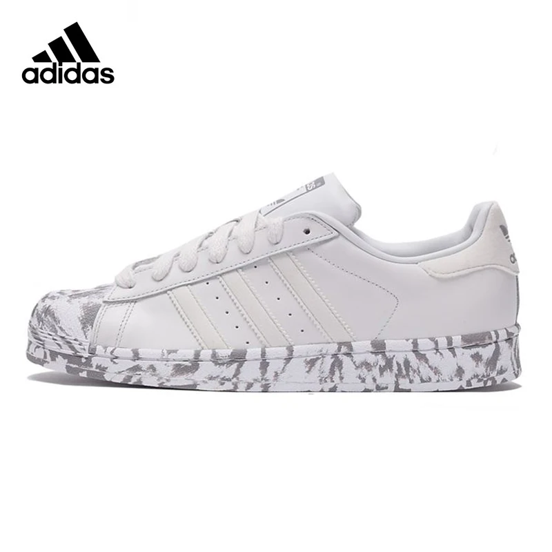 

Adidas Clover, Men's Skateboarding Shoes , White, Non-slip Shock Absorbing Abrasion Resistant Lightweight Breathable AQ4658