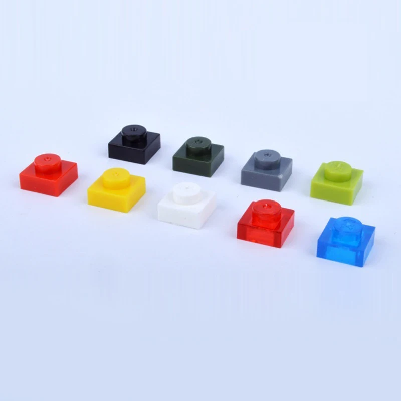DIY 1x1 City Short Building Block Bricks Plastic Model Assembles Parts Educational Kids Toys Compatible With