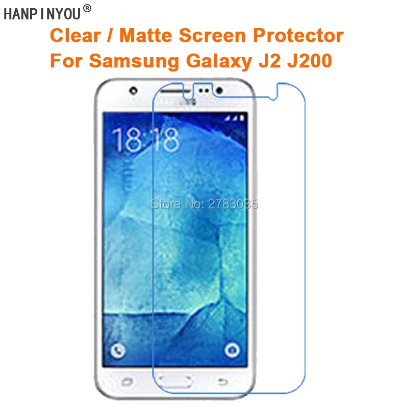 Для Samsung Galaxy J2 (2015) J200 4 7 &quotпрозрачная глянцевая/Антибликовая матовая защитная