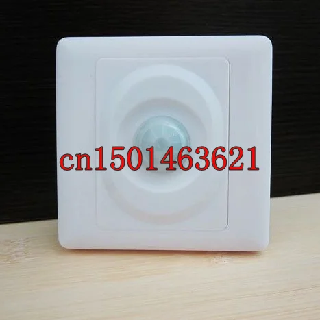 

1PCS AC110V-250V Body Infrared Wall Light Sensor Switch Adjustable Auto-lighting Switch PIR Detector For LED Energy-saving lamps
