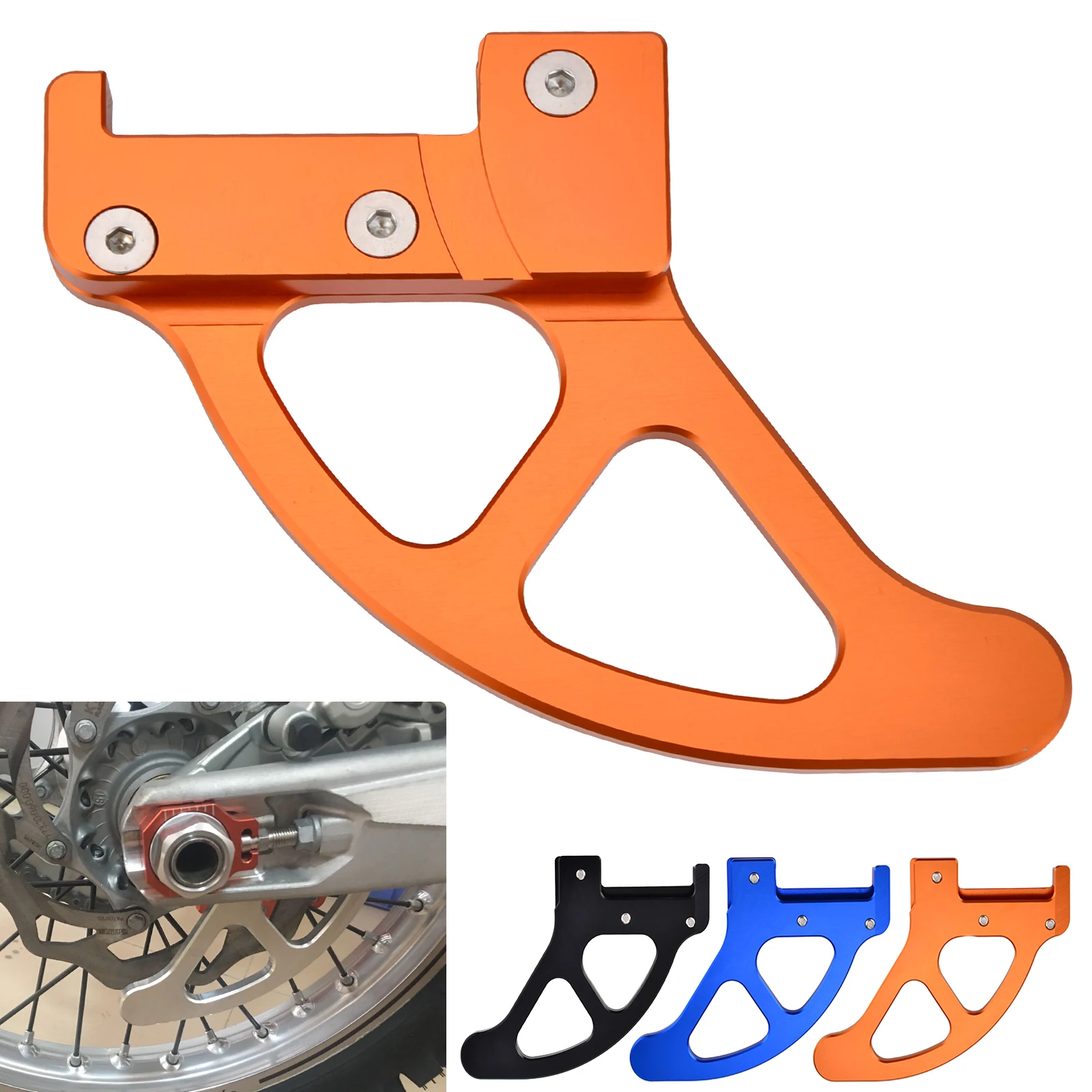 NICECNC Rear Brake Disc Guard Protector For KTM 125 200 250 300 350 400
