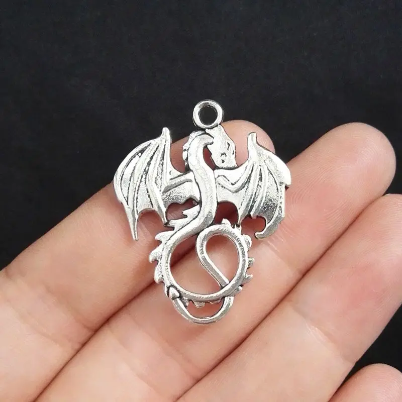 10 шт. подвеска для ювелирных изделий|pendant jewelry findings|dragon charm pendantcharm pendant |