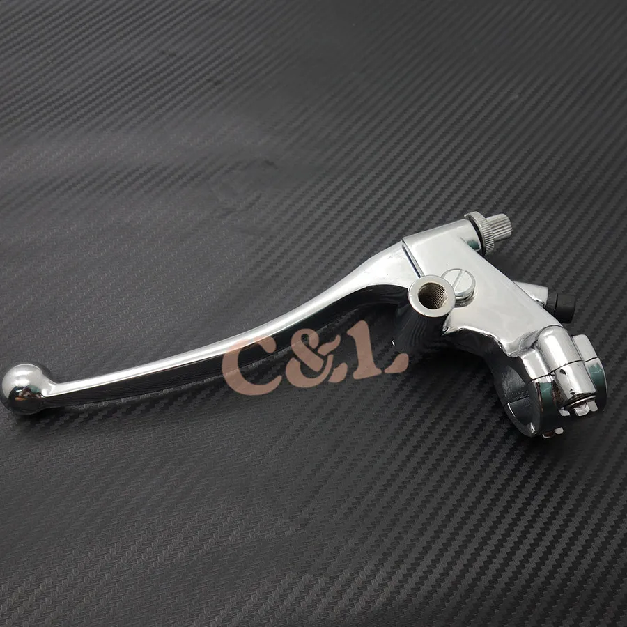 New 7/8''22mm Left Universal Handlebars Motorcycle Brake Cable Clutch