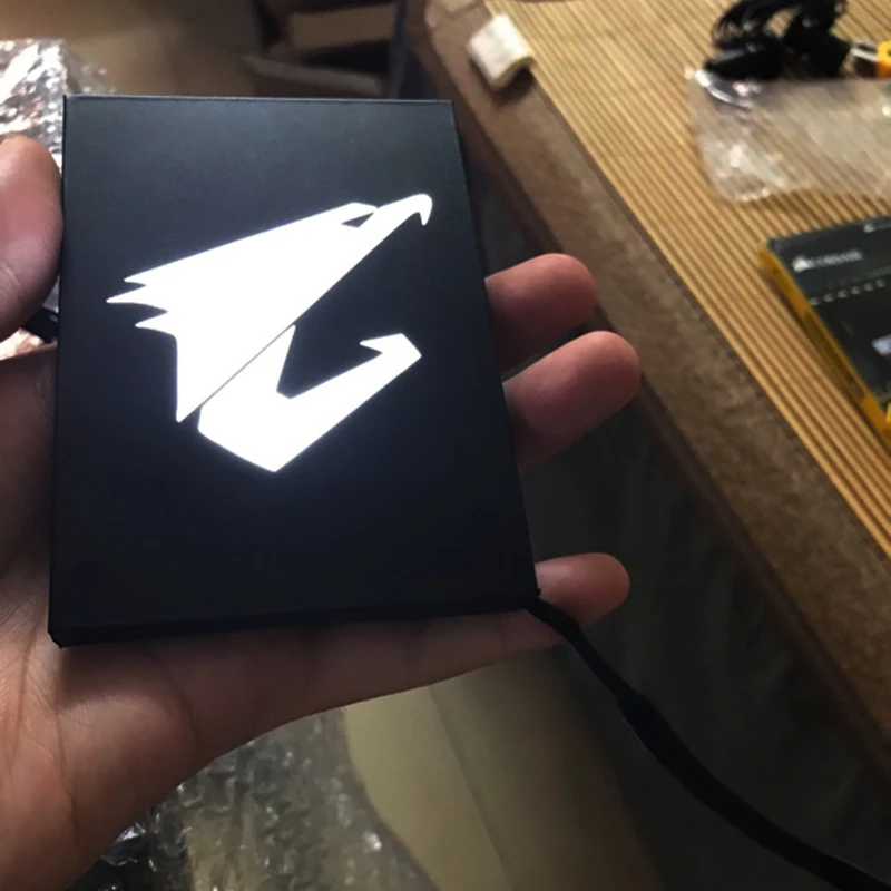 Светильник SSD, внутренний корпус, табличка, светильник Faith, плата для ROG msi EVEA, жесткий диск, блок питания, графическая декорация, карты