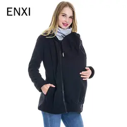 Мода 2018 зима-осень кенгуру куртка кенгуру теплой для беременных толстовки Верхняя одежда Пальто Одежда для беременных плюс Размеры M-3XL