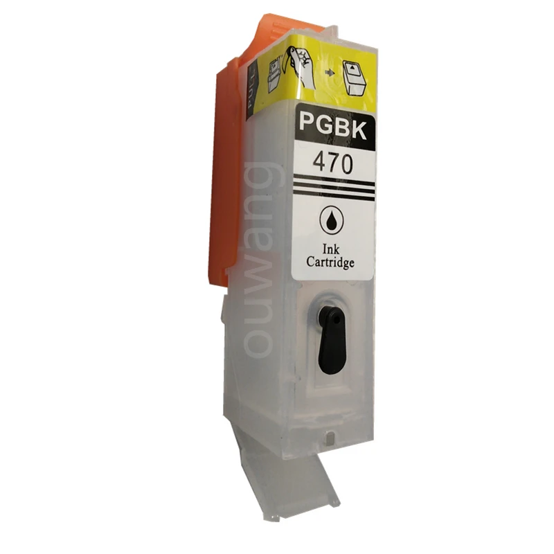Многоразовые чернильные картриджи PGI470 для canon MG5740 MG6840 TS5040 TS6040 с чипами
