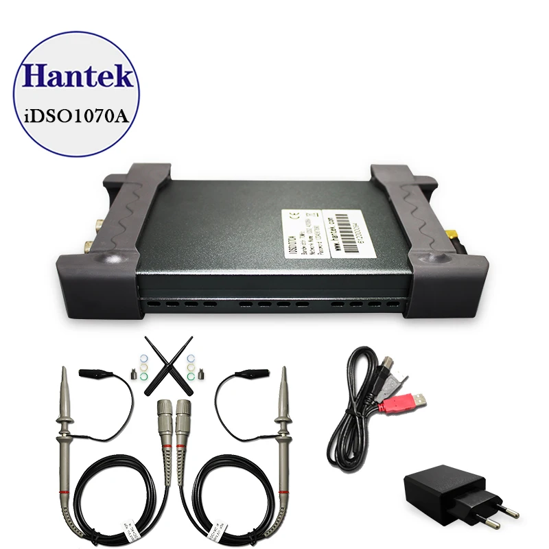 Новый осциллограф Hantek IDSO1070A 70 МГц широкая полоса поддержки