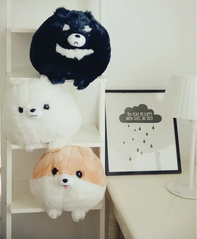 furry stuffed animals with big eyes