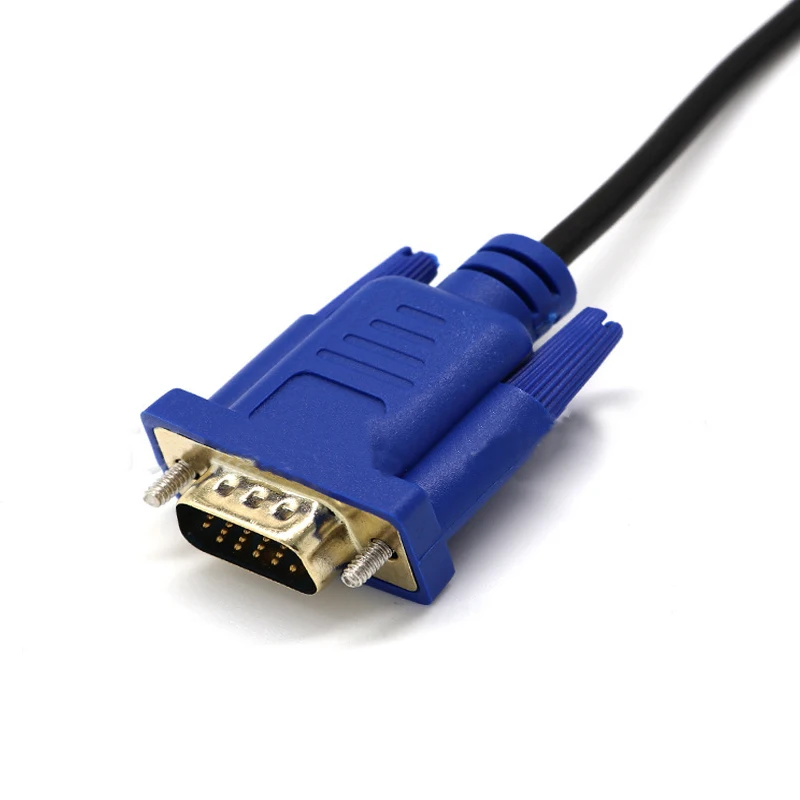 Urijk 1 шт. HDMI штекер к VGA Штекерный кабель адаптер м 8 3 0 конвертер монитор свинцовый