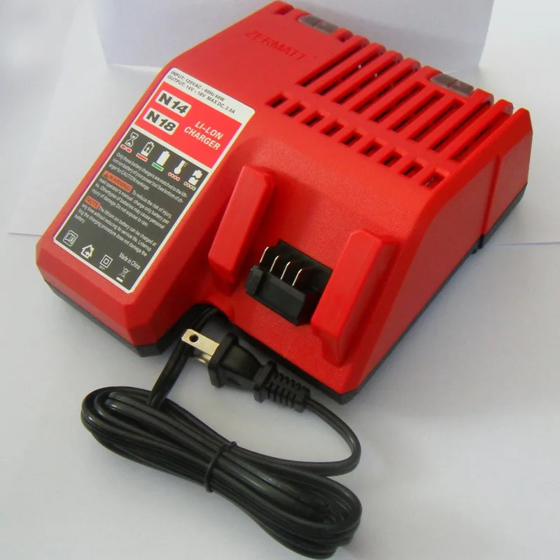 

US Plug 110V Lithium Li-ion Battery Charger Replacement For Milwaukee M18 18V