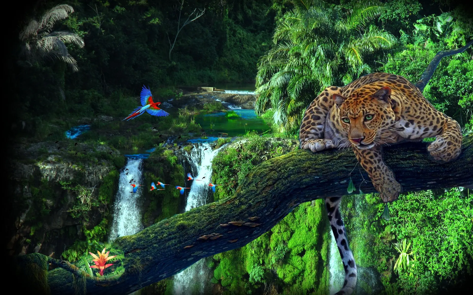 Online kopen wholesale jungle poster uit china jungle poster ...