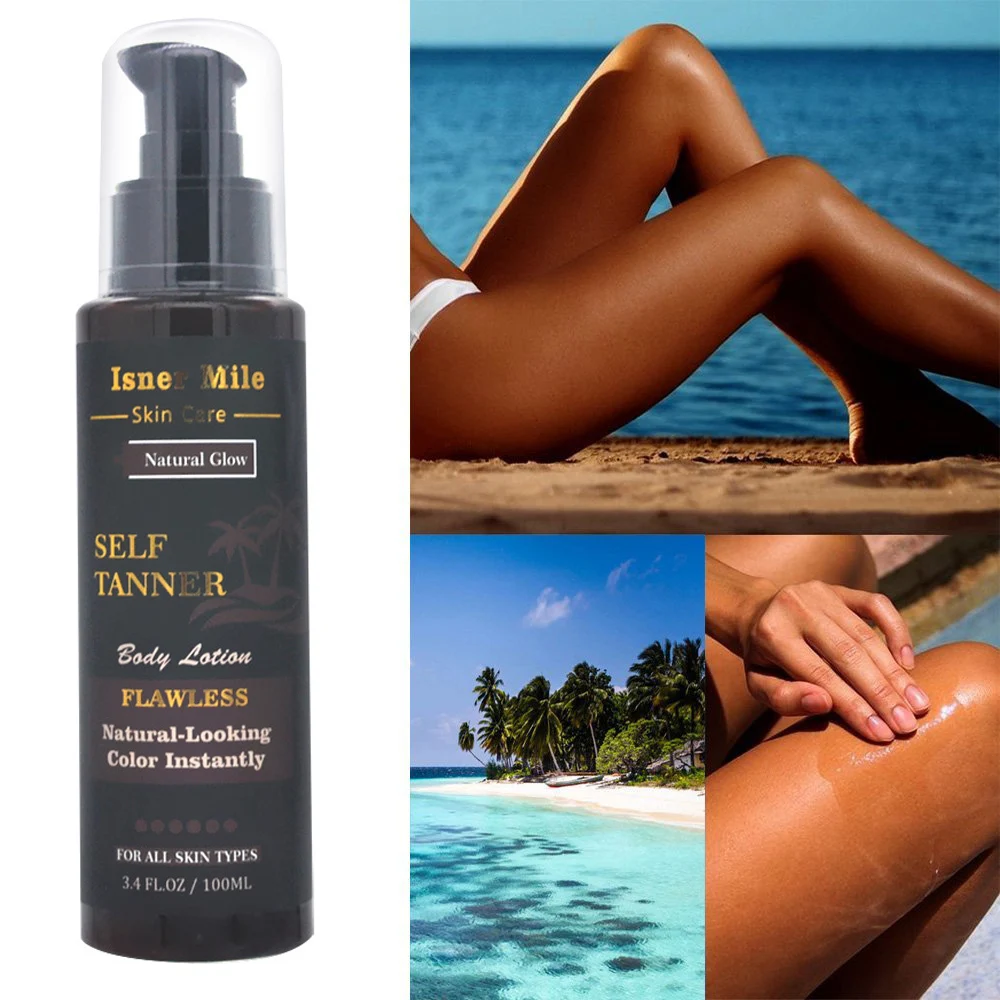 

Suntan Cream Color Stay Bronze Self Sun Tan Tanning Solarium Cream for Day Tanning Sun Block Makeup Foundation Tanner Lotion