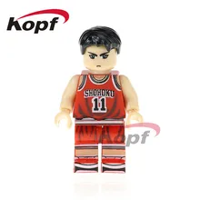 50 шт. PG1135 Супер Герои Каэдэ рукава SLAM Данк Акаги Такенори Sakuragi Hanamichi Кирпичи Строительные блоки Детские Подарочные игрушки