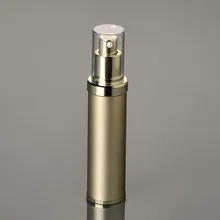 50 мл Золотая пластиковая безвоздушного бутылка лосьона безвоздушным насосом, используемого для косметической упаковки