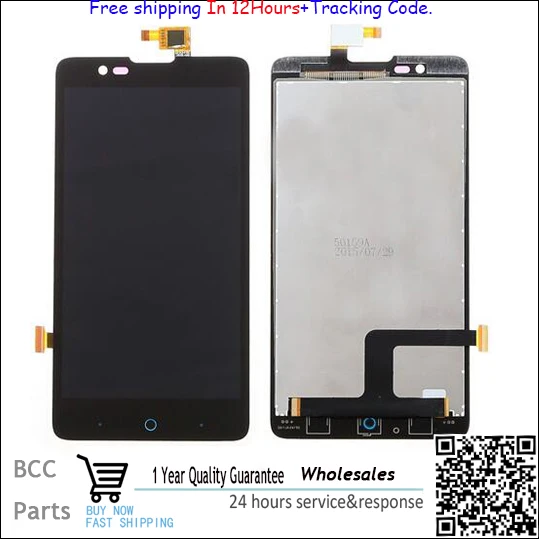 + Качество Для ZTE V5 U9180 Черный ЖК-дисплей Touch screen Digitizer в наличии. бесплатная