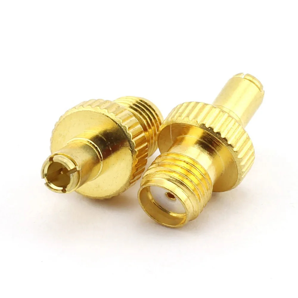 

RF Adapter TS9 Male Plug to SMA Female Jack RF Connector Converter USB Modem Antenna SMA Female to TS9 Male Adapter Gold Plated