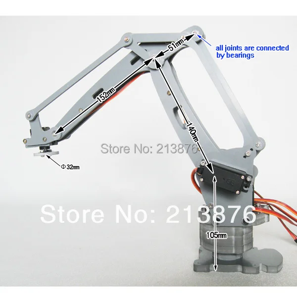 open source compatible with arduino USB powered 4 axis