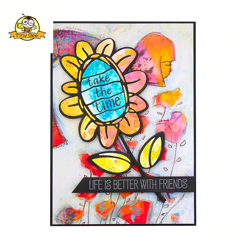 

Large Sun Flower Die Metal Cutting Dies Scrapbooking for Card Making cut die Scrapbooking Album Paper Card Craft Embossing Cuts