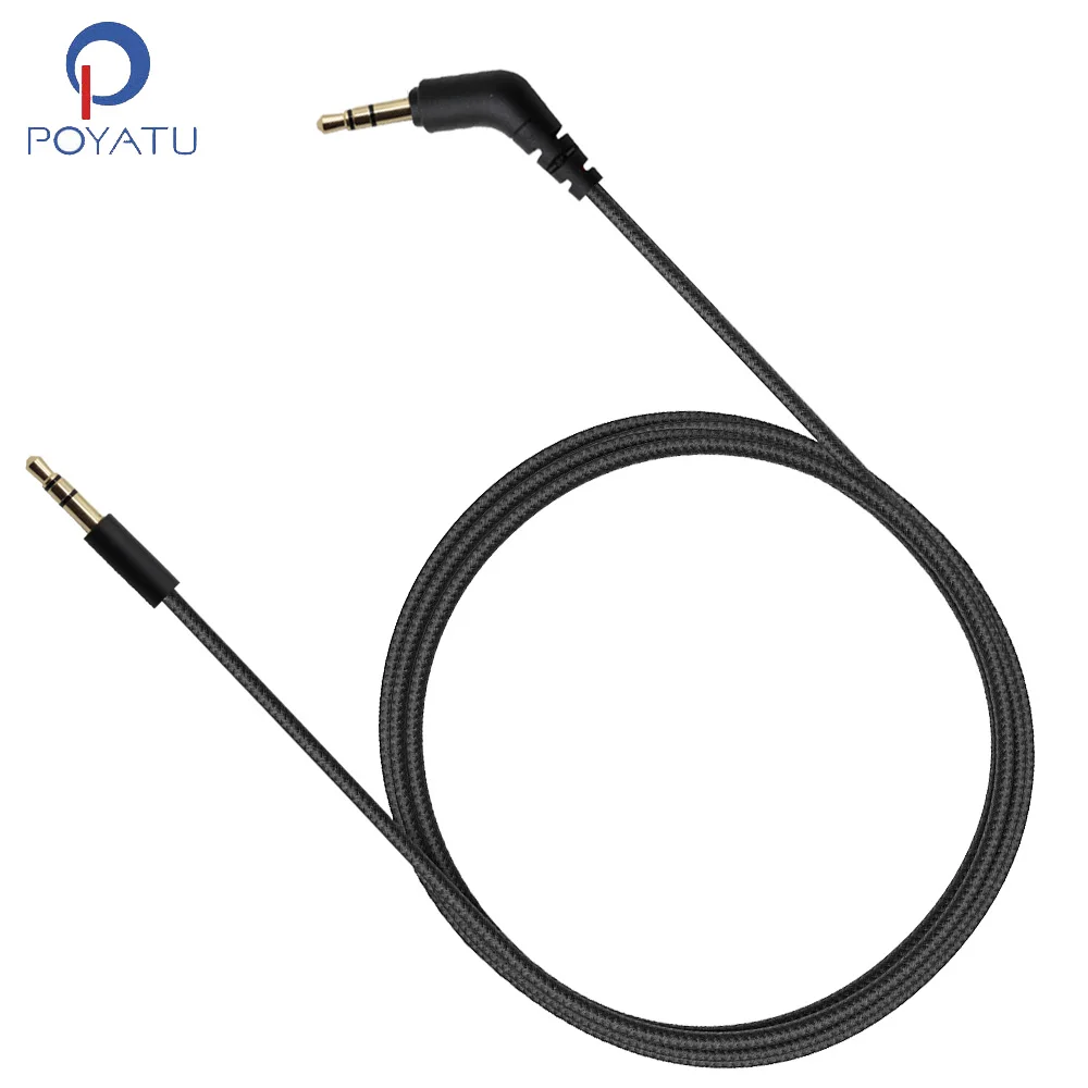 POYATU 3 5 мм аудио Aux кабель для Bluedio T2 Plus T3 Vinyl V (Victory H R R2 A Air HT U Модель НЛО B2