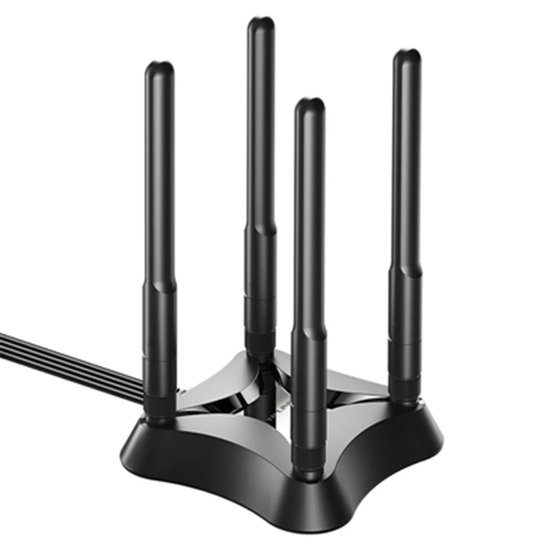 Беспроводная сетевая карта TP Link PCI E Express Wi Fi антенна LAN адаптер AC3200Mbps двойной 2 4 ГГц