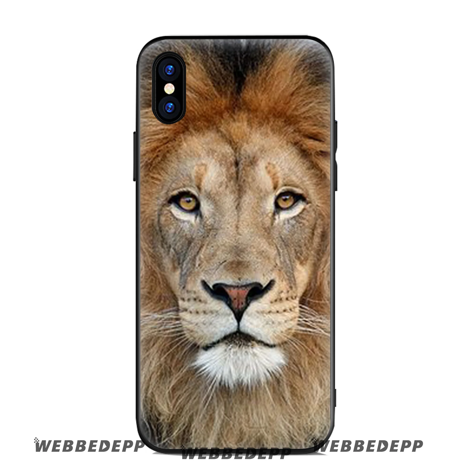 Мягкий силиконовый чехол WEBBEDEPP Lion Alpha Male Cub для Apple iPhone 11 Pro Xr Xs Max X или 10 8 7 6 6S Plus 5 5S SE из ТПУ