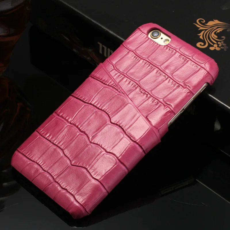 Новинка чехол из натуральной коровьей кожи для iPhone 6 6S 4 7 дюйма задняя крышка