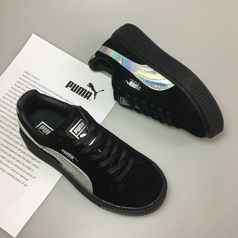 New arrive Puma by Rihanna Suede Creepers women's and men shoes Breathable  Badminton Shoes Sneakers size35.5 39|Badminton Shoes| - AliExpress