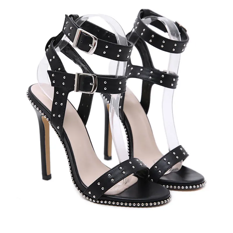 Bellinsley/Женская обувь; сандалии-гладиаторы с открытым носком на ...