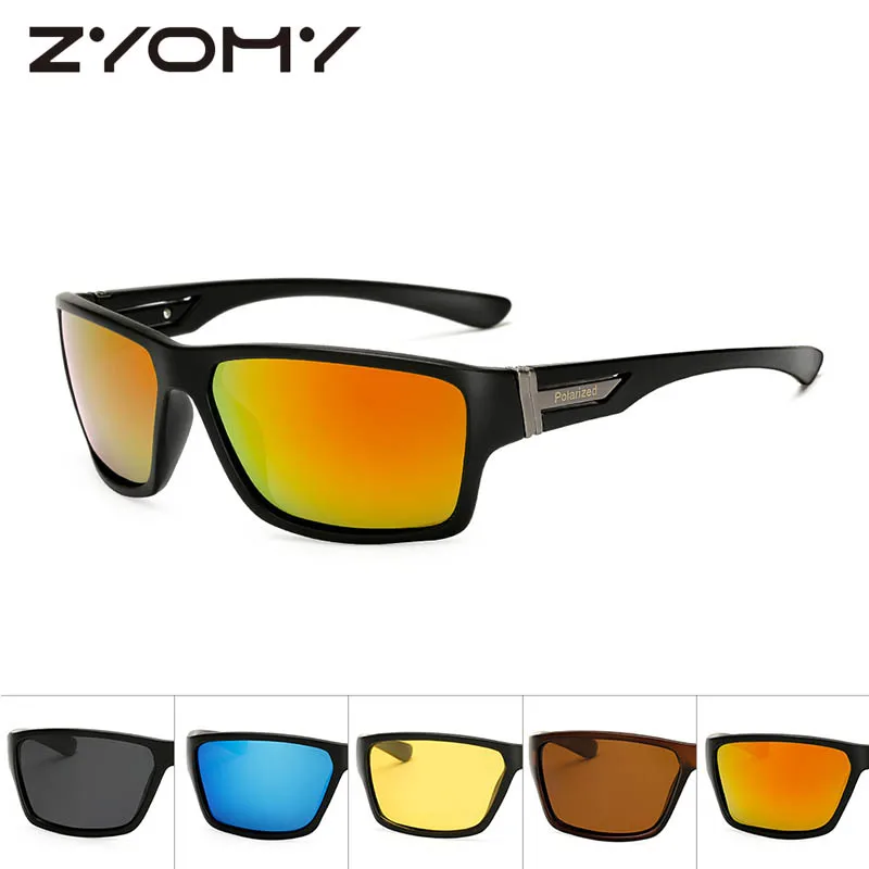 

Brand Designer Oval Polarized Driving Glasses Goggle Men Glasses Sport Sunglasses Eyewear UV400 Oculos De Sol Fashion