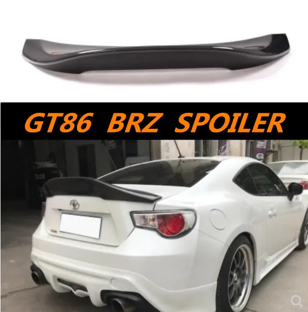 JIOYNG углерода волокно/ABS заднего крыла багажник спойлер для Subaru BRZ/Toyota GT86 2012 2013 2014