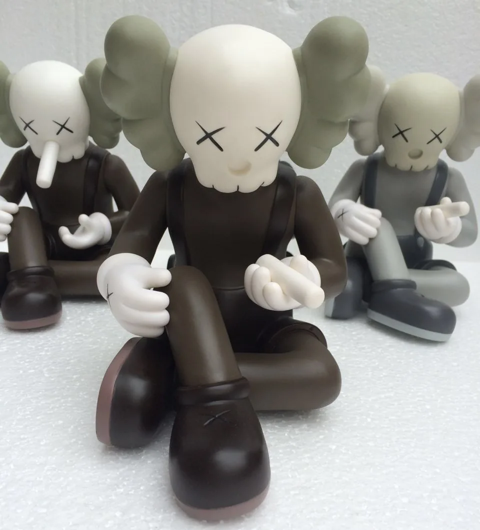 

this isn't a toy Sitting height 20cm KAWS Dissected Companion action figures original Fake toys factory product real picture