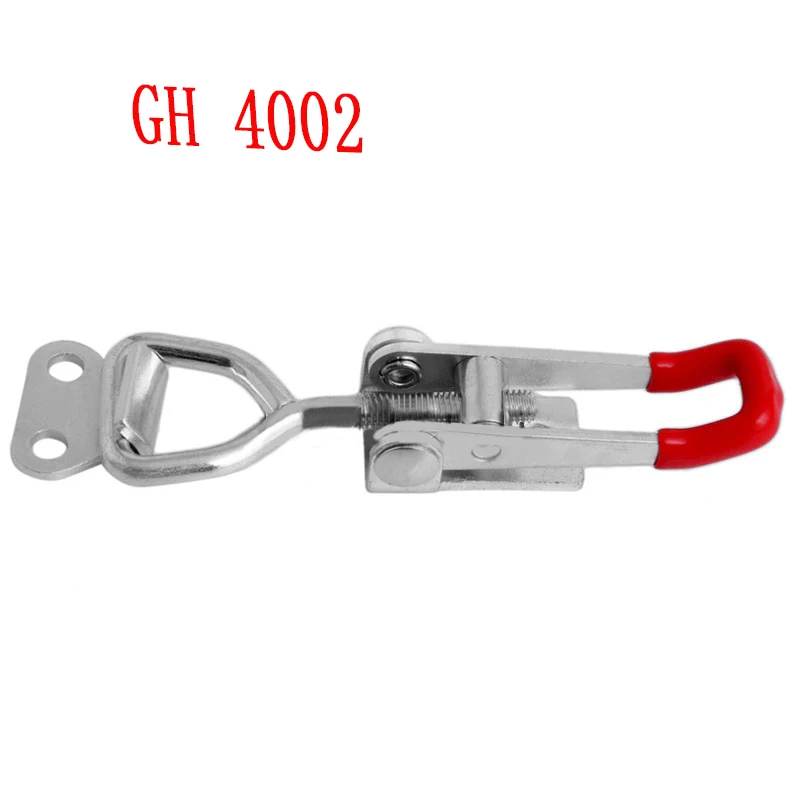 

G1 1/2/4pc GH-4002 Quick Toggle Clamp High Quality Metal Toggle Clip 200Kg 440 Lbs Holding Latch Hand Tool