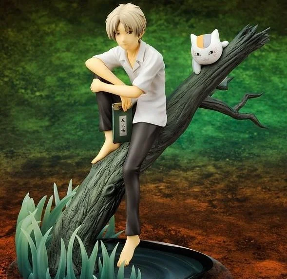 Аниме Нацумэ Yuujinchou фигурка с nyanko сенсей ПВХ фигурку милый кот модель 18 см Рождественский подарок игрушка hoby новый бренд
