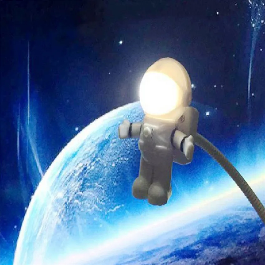 Cool New Astronaut Spaceman Smart USB LED Adjustable Night ...