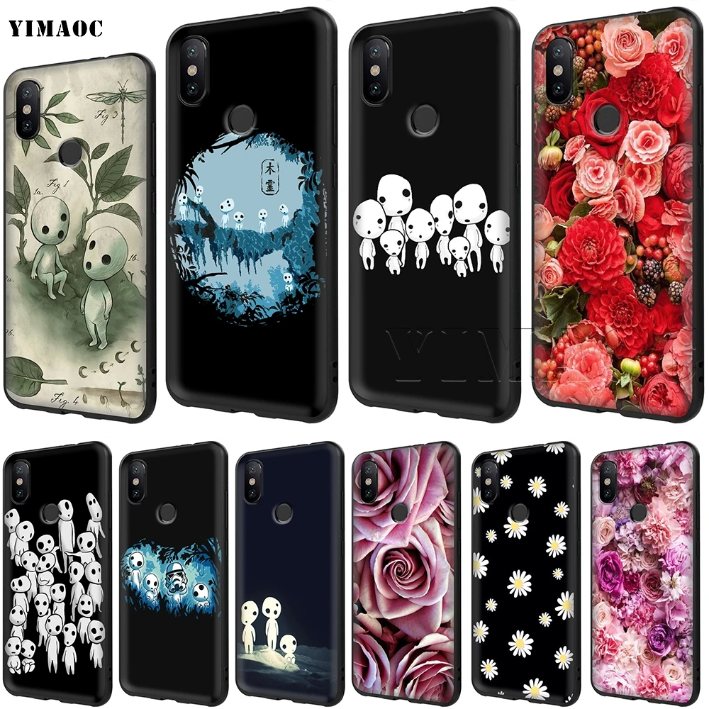 Силиконовый чехол YIMAOC Kodama Spirit для Xiaomi Redmi Note 4 4x 4a 5 5a 6 8 Pro Prime Plus | Мобильные телефоны