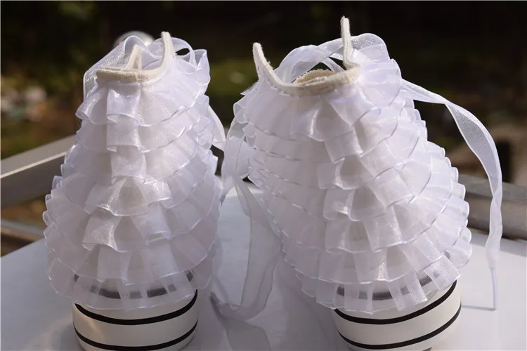 Lace Canvas Shoes Womens High Top Shoes Handmade Solid Color Tenis Feminino Casual Shoes Height Increased Denim Canvas Shoes 