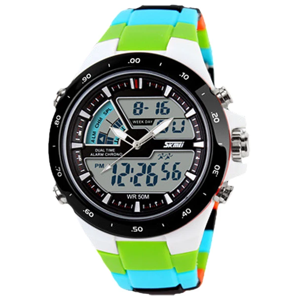 Skmei Men Sport Watches Military Casual Sports Men's Watch Quartz-watch Waterproof Silicone Clock Male S Shock Relogio Masculino