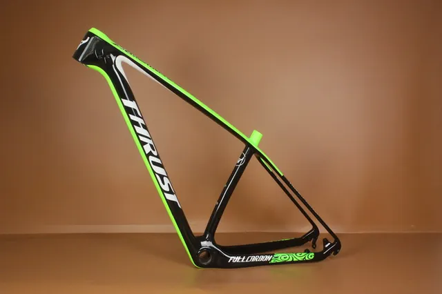 Cheap Brand thrust customized logo carbon frame 27er 29er cycling mountain bikes carbon Mtb Frame bicycle frame Kids' bicycle parts