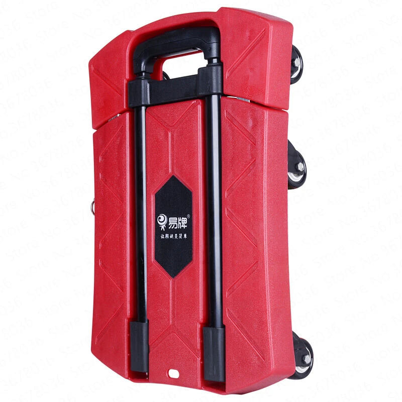 Вагонетка тележка для багажа бытовой ручной прицеп портативный небольшой тягач для альпинизма пол планшет Carretilla Mano Plegable складной