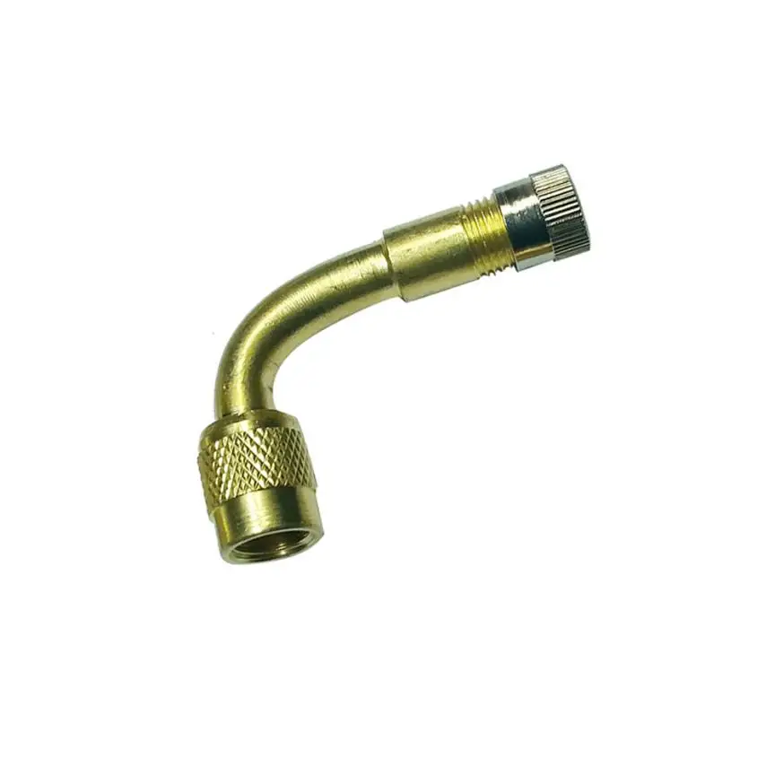 car styling 90 Degree Brass Air Tyre Valve Schrader Valve Stem with