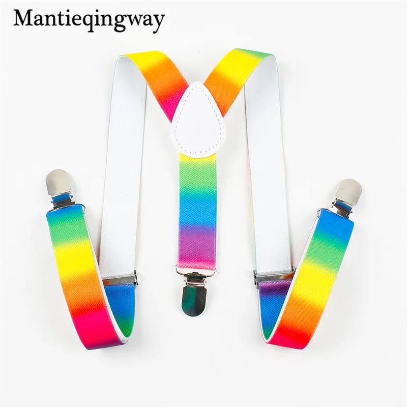 Mantieqingway, Новая мода бренд подтяжки для взрослых для мальчиков Регулируемый эластичный чулок родителей бандажа пояса ремень