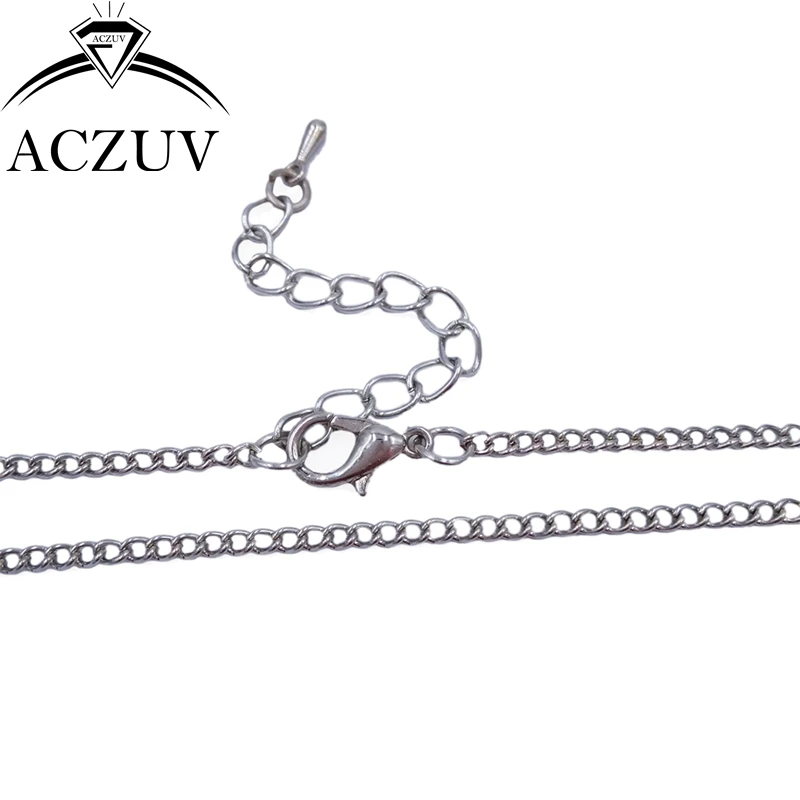Encryption Metal Chain Necklaces Bracelet with Extender (4)