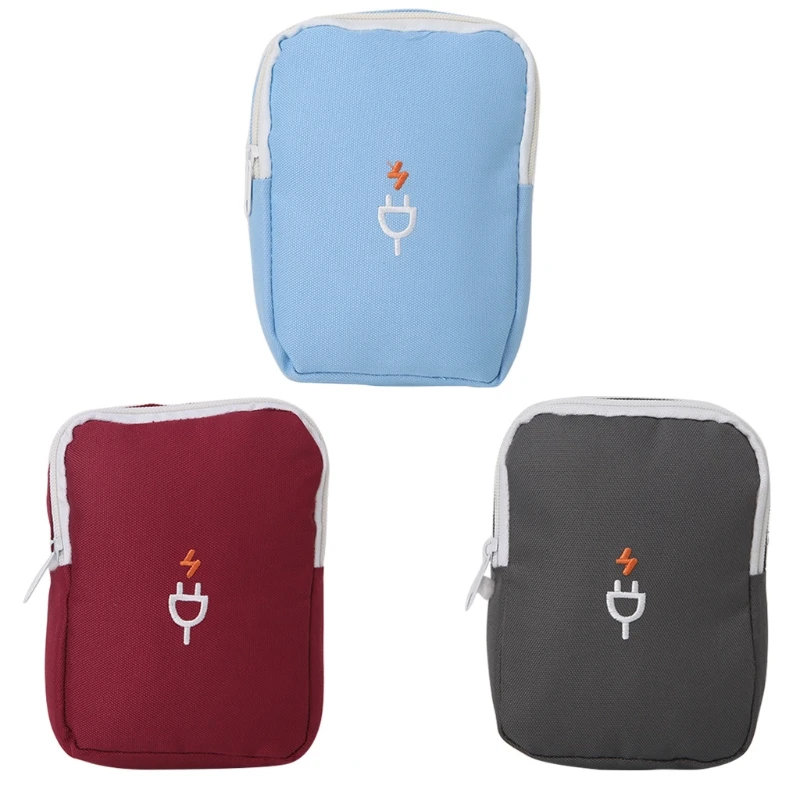 

ALITER Portable Digital Storage Travel Bag Data Cable Charger Pouch Power Bank Earphone Headset Bag gai