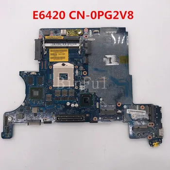 

High quality For Latitude E6420 Laptop motherboard CN-0PG2V8 0PG2V8 PG2V8 PAL51 LA-6592P 4200M 512MB 100% full Tested