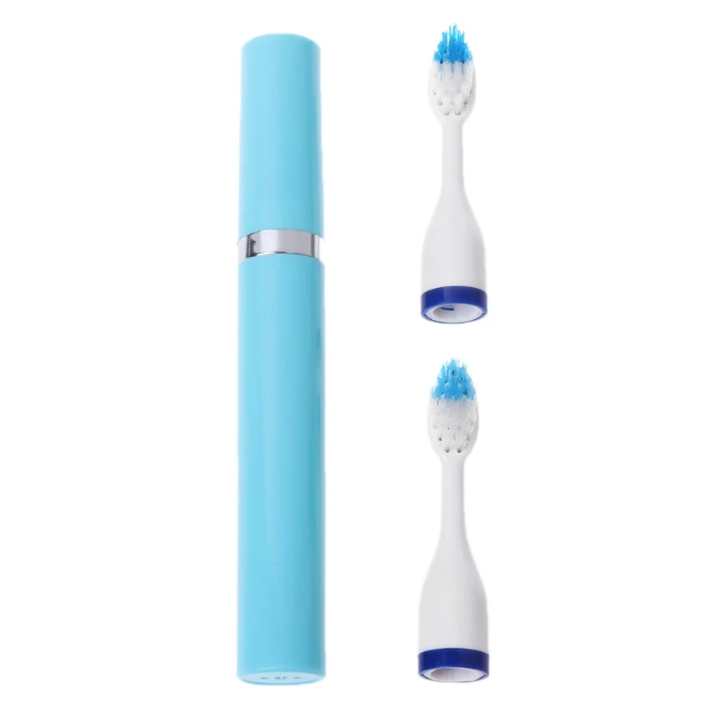Kemei Portable Electric Toothbrush Oral Care Deep Cleaning Battery Power Brush 3 Heads Kemei Portable Electric Toothbrush Oral Care Deep Cleaning Battery Power Brush 3 Heads