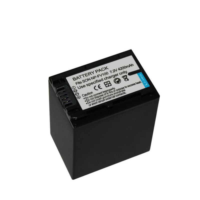 

4200mAh for sony NP-FV100 NPFV100 Digital camera battery Display power NP-FV50 NP-FV70 NP-FV100 NP-FH50 NP-FH70 NP-FH30